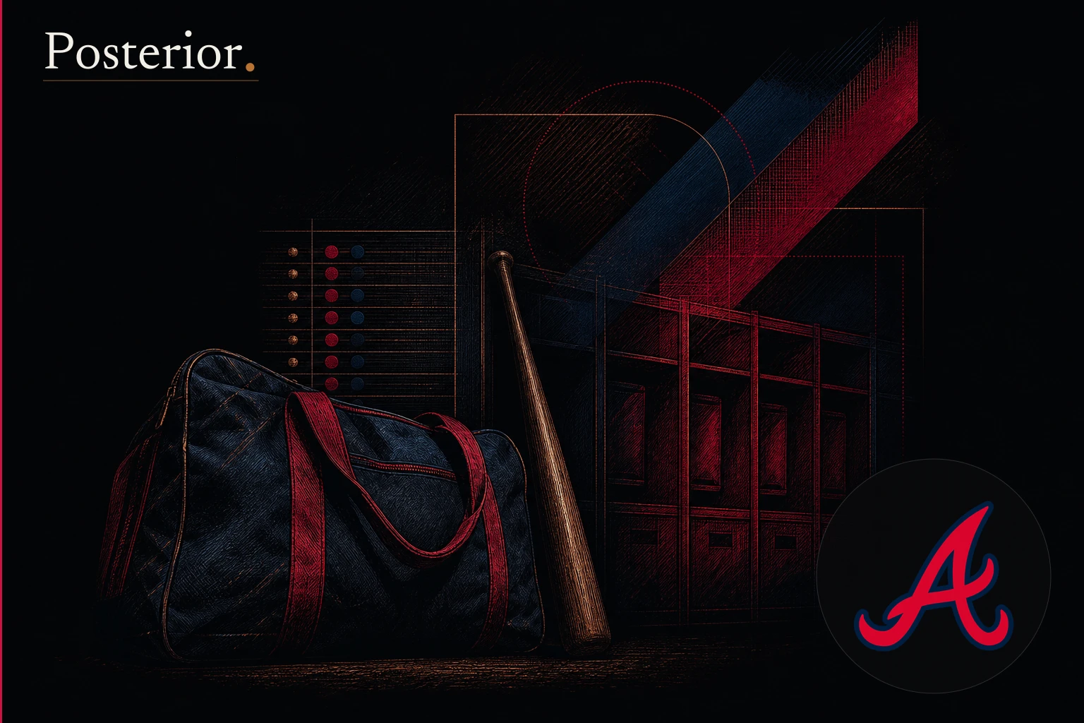 Posterior generated visual for Atlanta Braves: Braves outright Carlos Carrasco to Triple-A Gwinnett after clearing w...