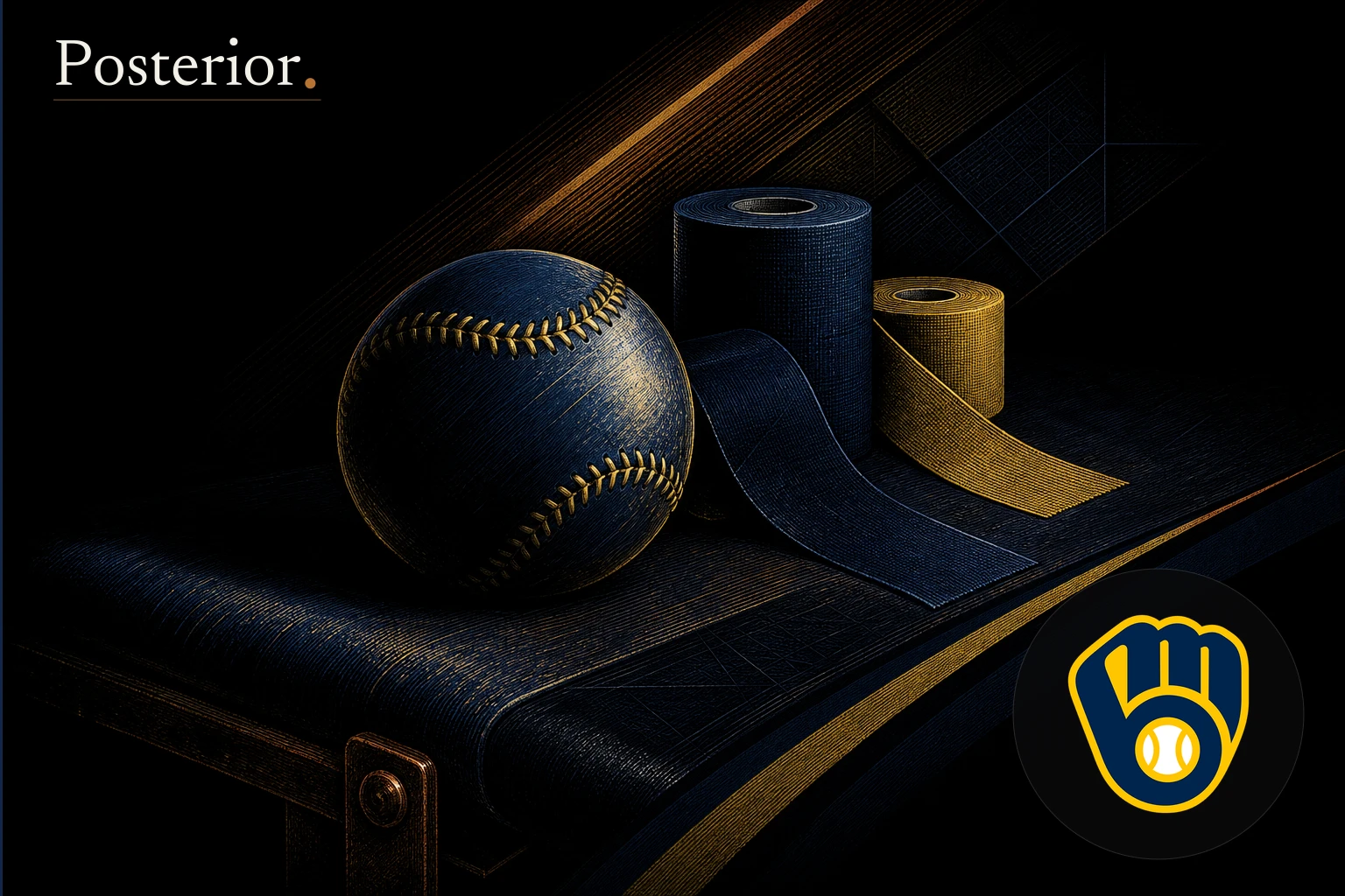 Posterior generated visual for Milwaukee Brewers: Contreras Arm Soreness After Being Hit, Brewers Monitor Status