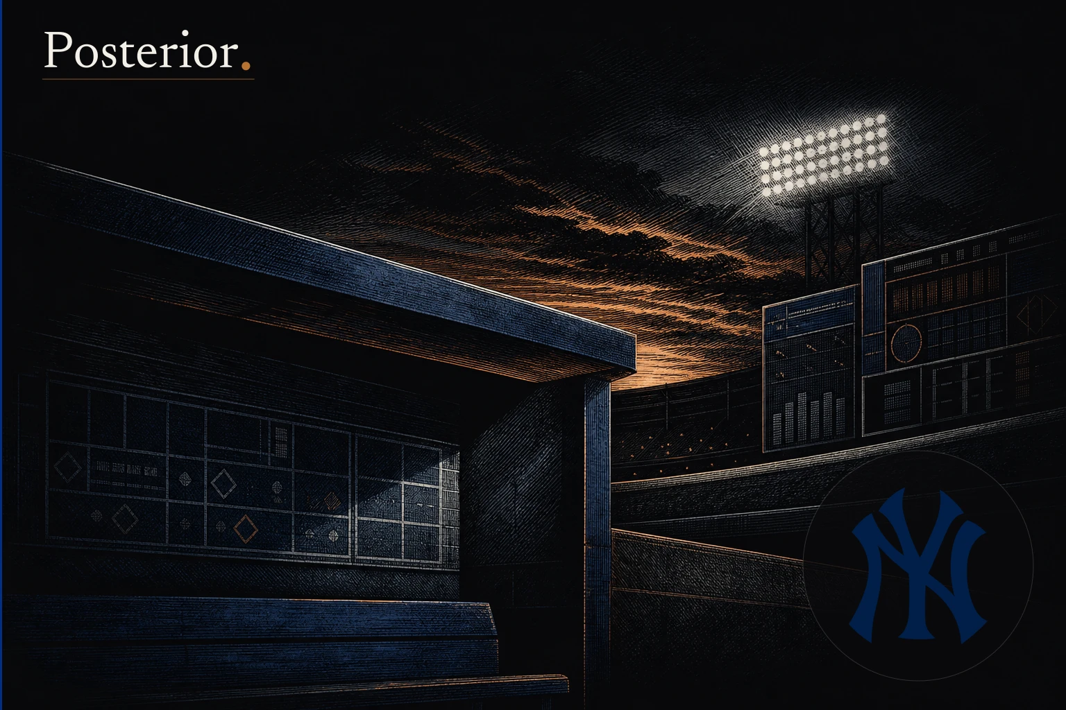 Posterior generated visual for New York Yankees: Yankees fall to 3-9 against winning teams as Cleveland bullpen shuts...