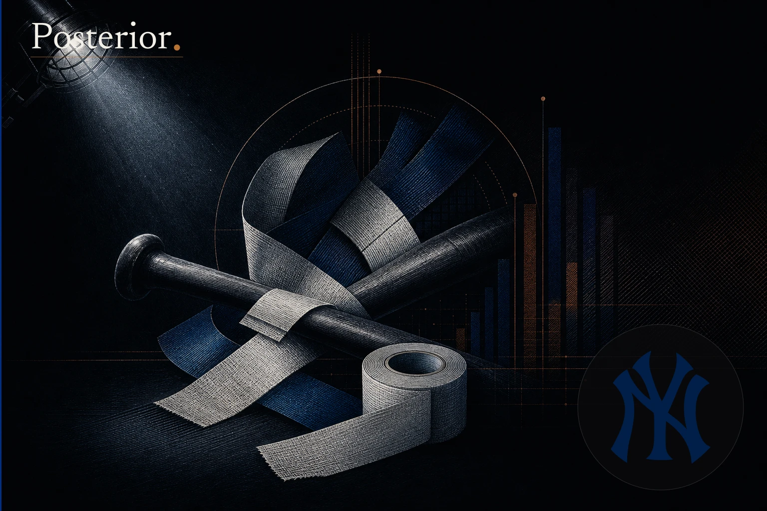 Posterior generated visual for New York Yankees: Aaron Judge injured, Yankees' Wild Card lead and Boston series now in...