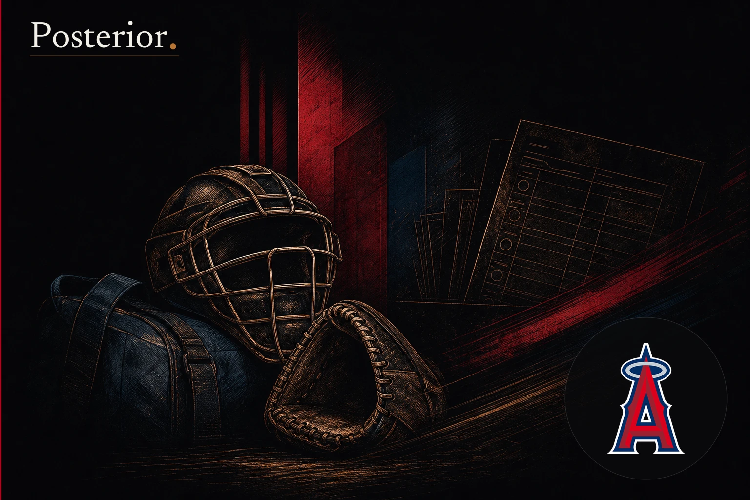 Posterior generated visual for Los Angeles Angels: Angels sign catcher Logan Porter to minor league deal, assign him to...