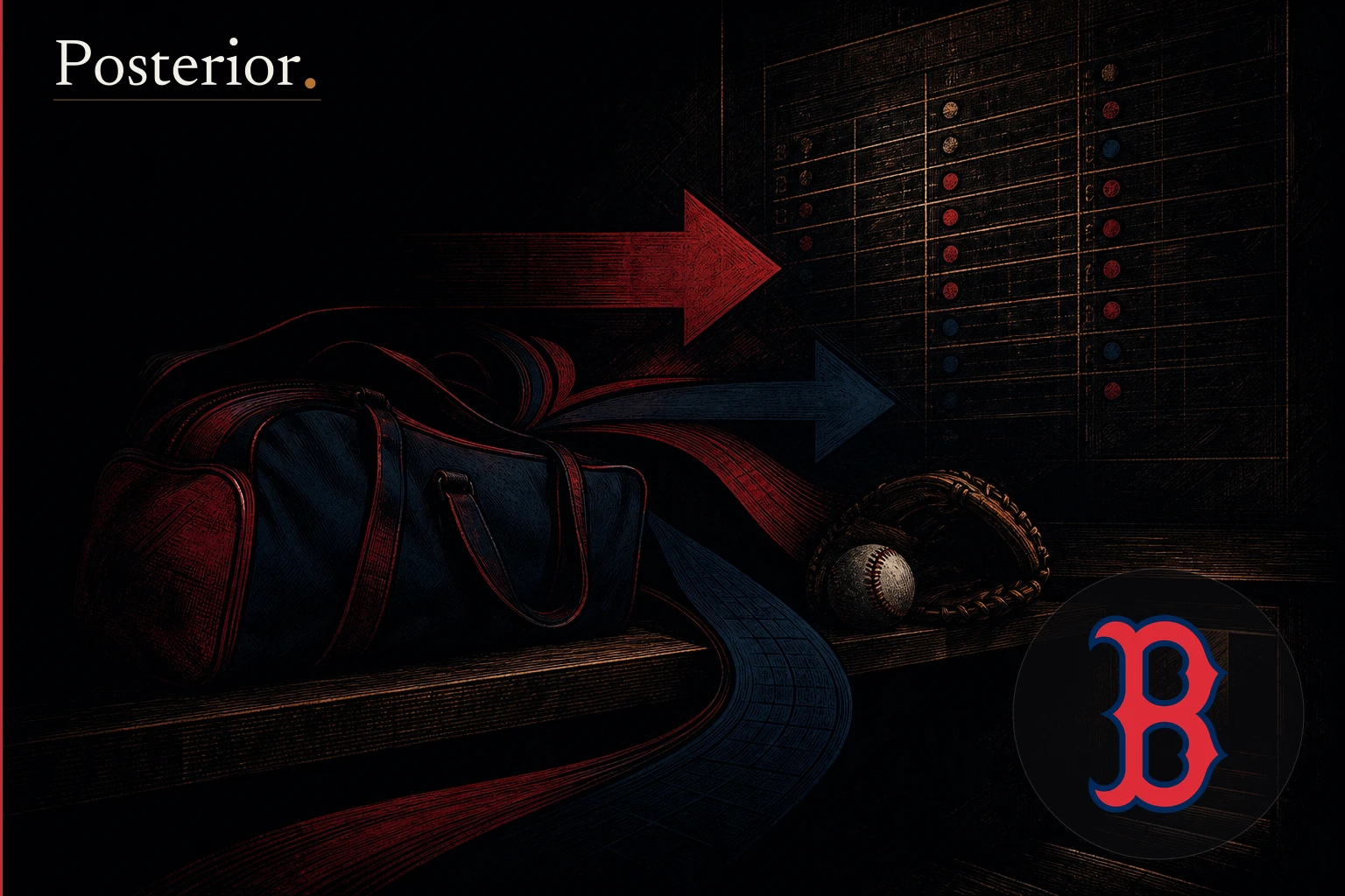 Posterior generated visual for Boston Red Sox: Rutschman Joins Red Sox in Toronto After Brief AAA Rehab Stint