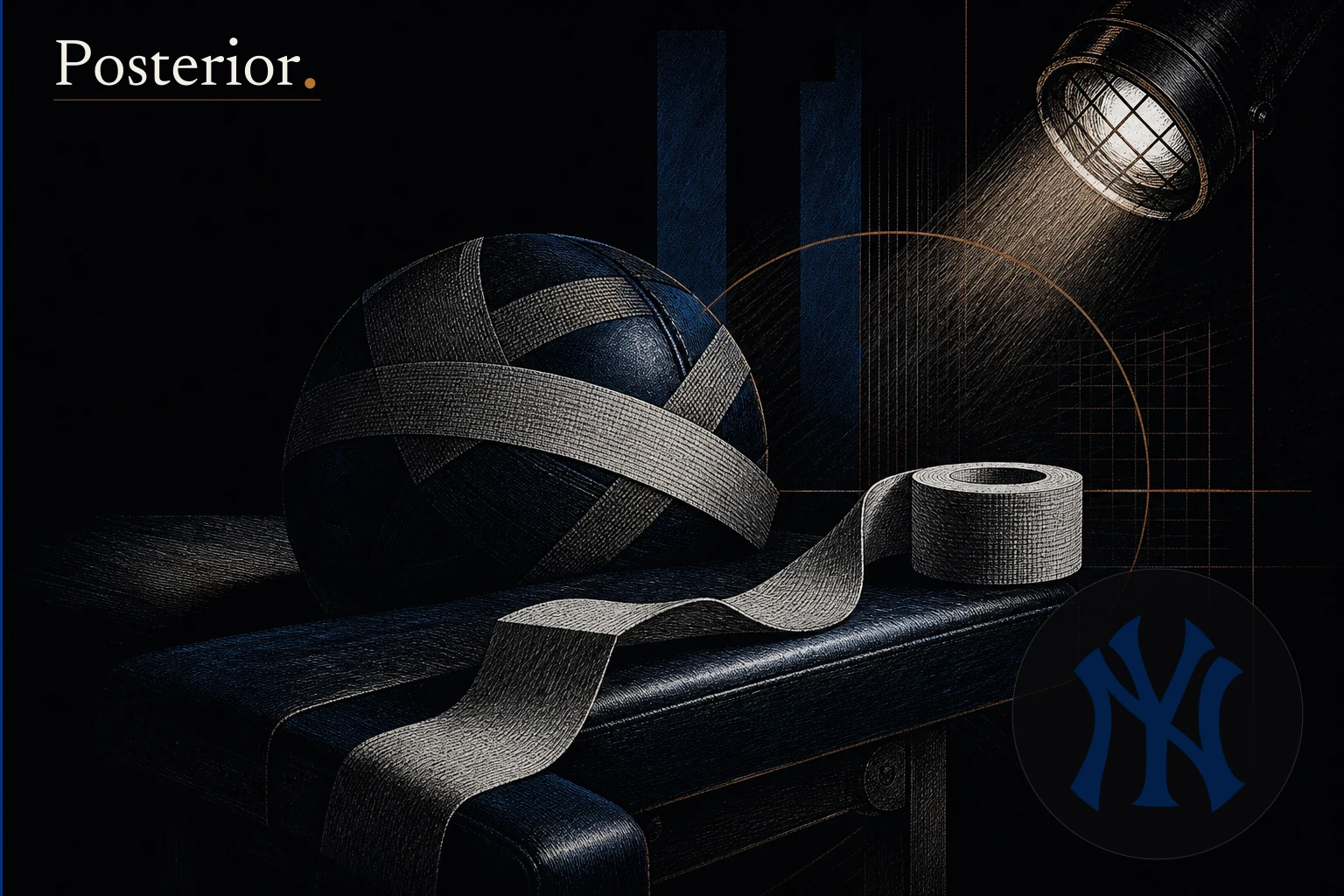 Posterior generated visual for New York Yankees: Aaron Judge injury surfaces in AL MVP race discussion on Effectively...
