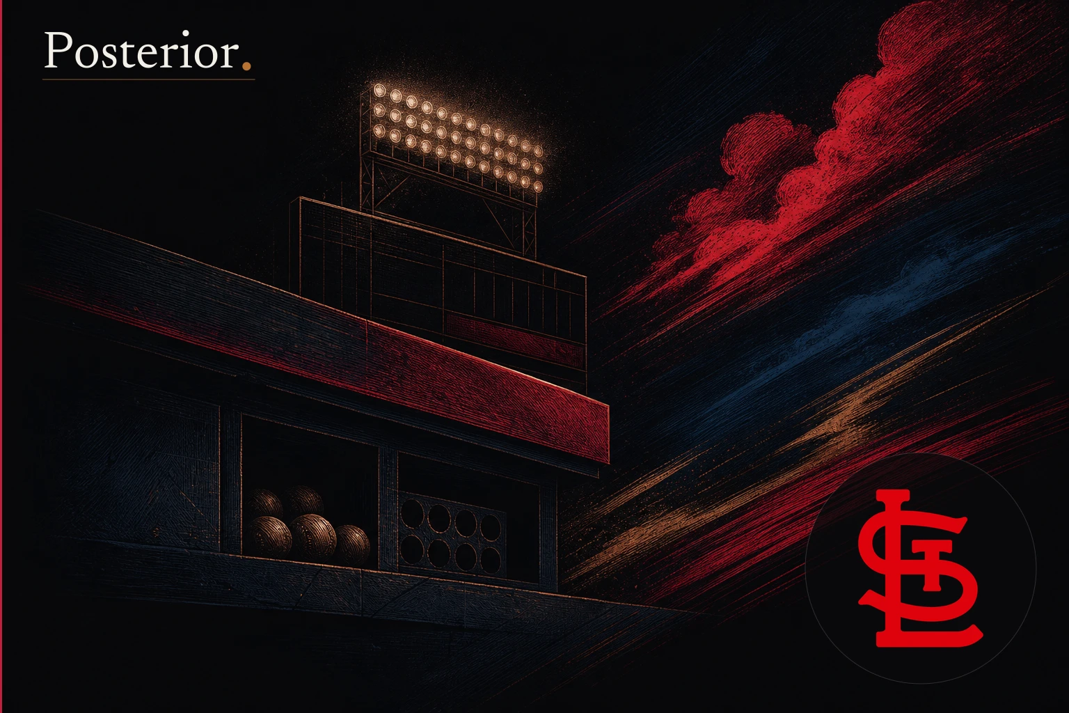 Posterior generated visual for St. Louis Cardinals: Joshua Báez Homers 3 Times in First MLB Game, Making History