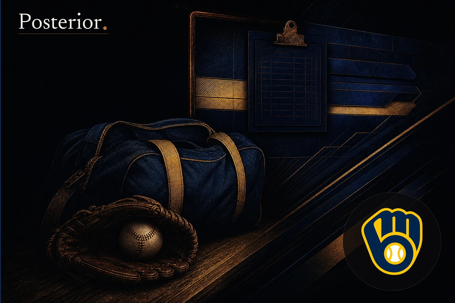Posterior generated visual for Milwaukee Brewers: Brewers officially add Dustin May