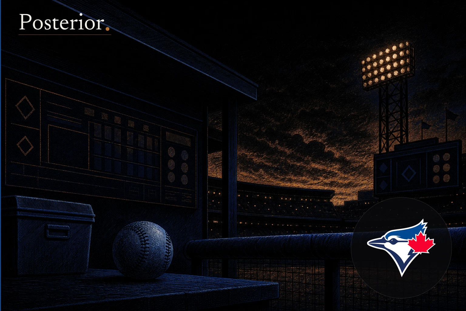 Posterior generated visual for Toronto Blue Jays: Blue Jays Swept by Rangers, Losing Streak Reaches Six
