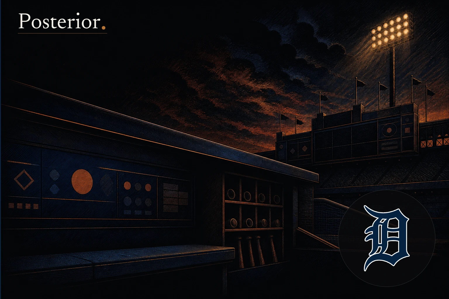 Posterior generated visual for Detroit Tigers: Tigers vs. Yankees: Mize Faces Weathers in Bronx Matchup