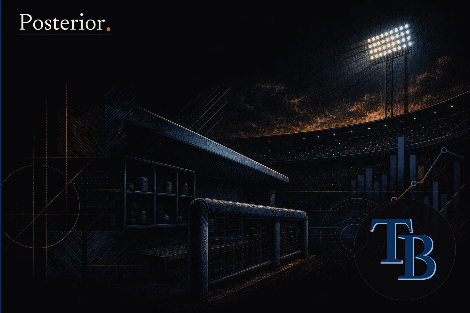 Posterior generated visual for Tampa Bay Rays: Rays Atop AL East, Positioned as Trade Deadline Buyers