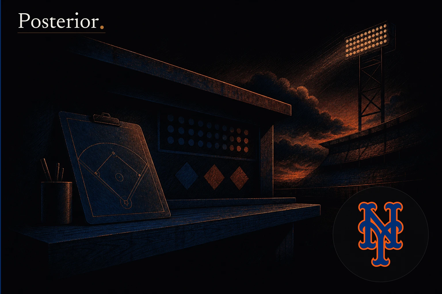 Posterior generated visual for New York Mets: Mets Fire Mendoza, Install Andy Green as Interim Manager