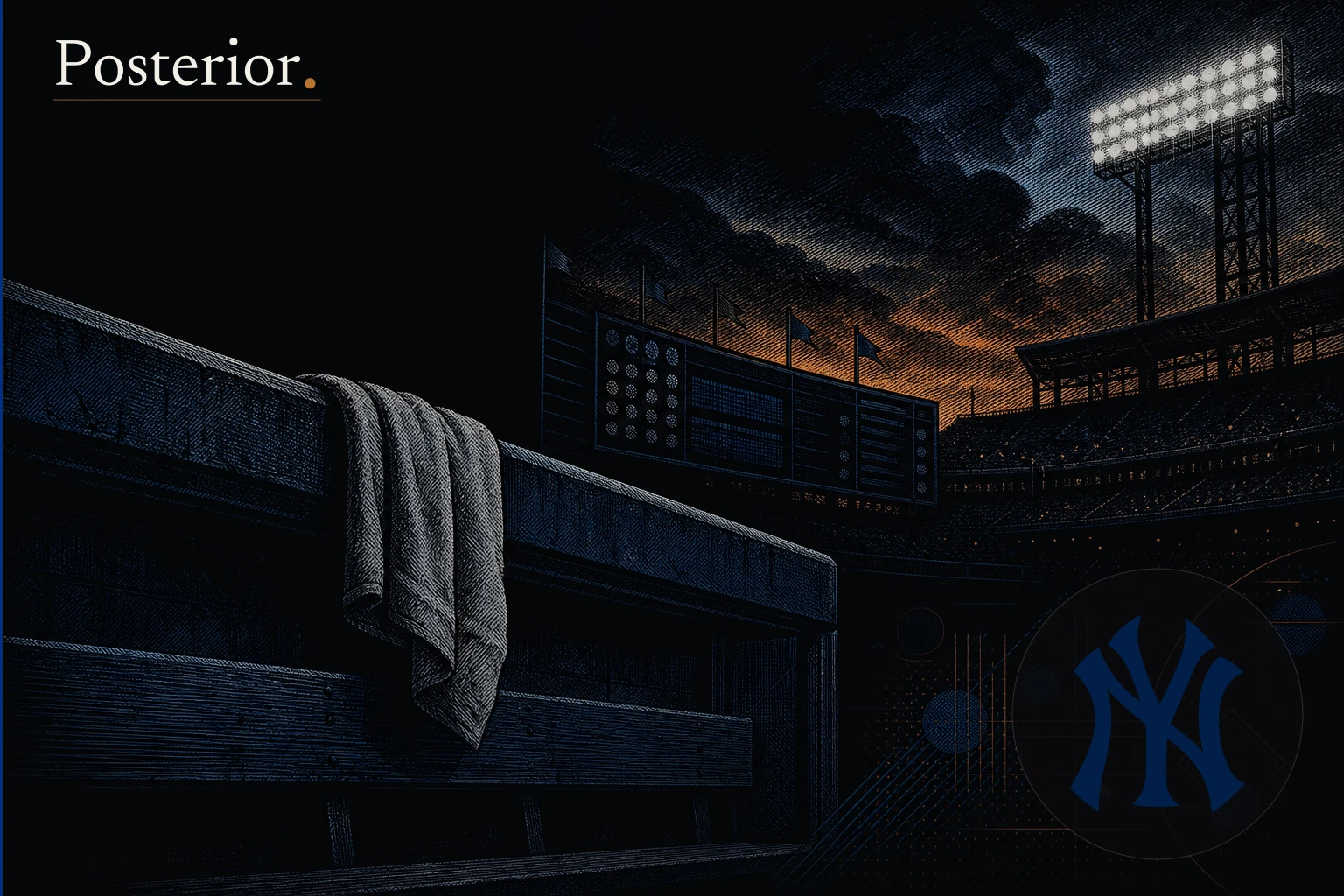 Posterior generated visual for New York Yankees: Yankees Drop 7th Straight, Swept Again by Tigers in 11 Innings