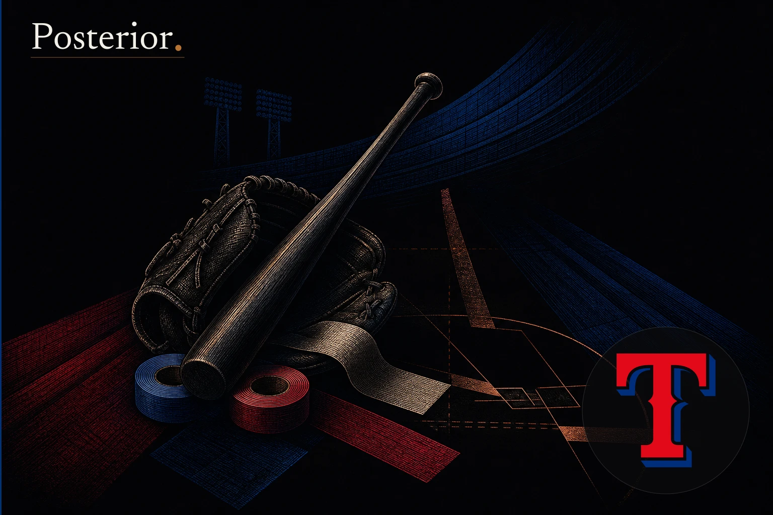 Posterior generated visual for Texas Rangers: Langford on IL Creates Rangers Outfield Vacancy