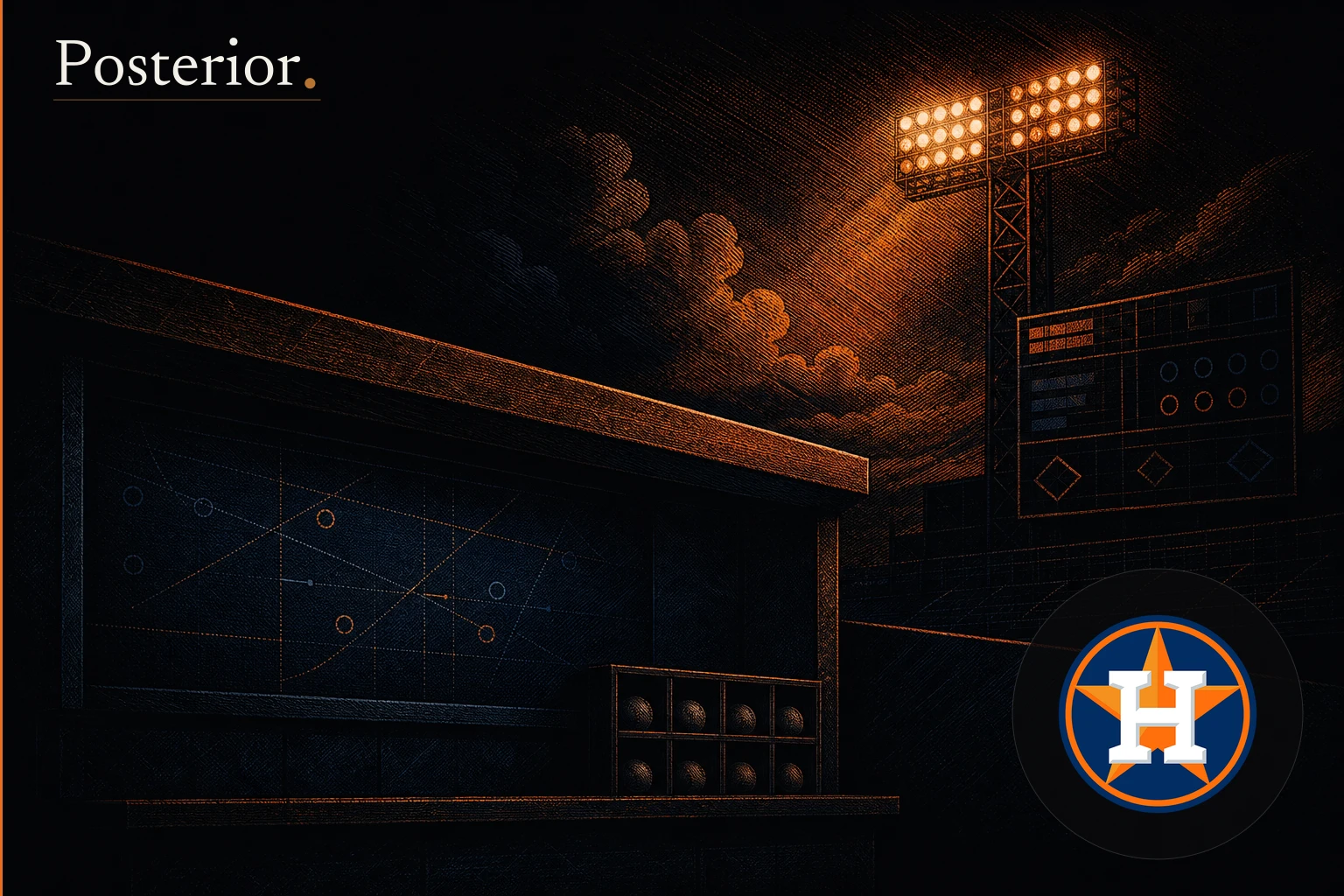 Posterior generated visual for Houston Astros: Astros Targeting Rockies OFs and Top SPs Ahead of Trade Deadline
