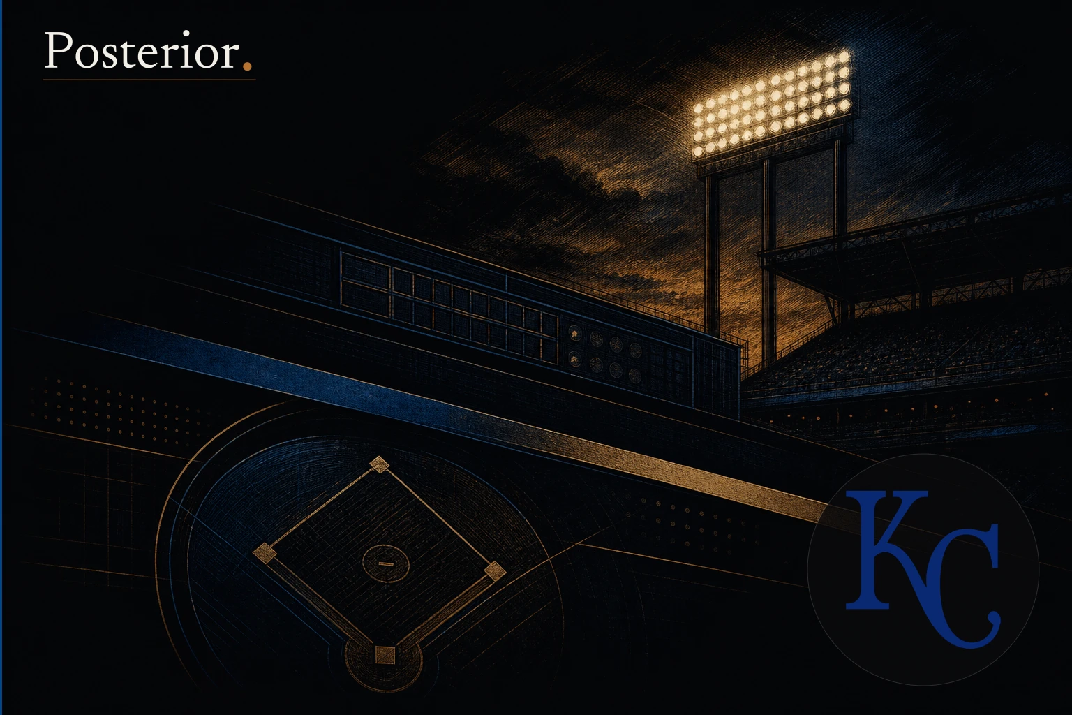 Posterior generated visual for Kansas City Royals: Tolbert Sets MLB Record With Hits in 12 Straight Plate Appearances