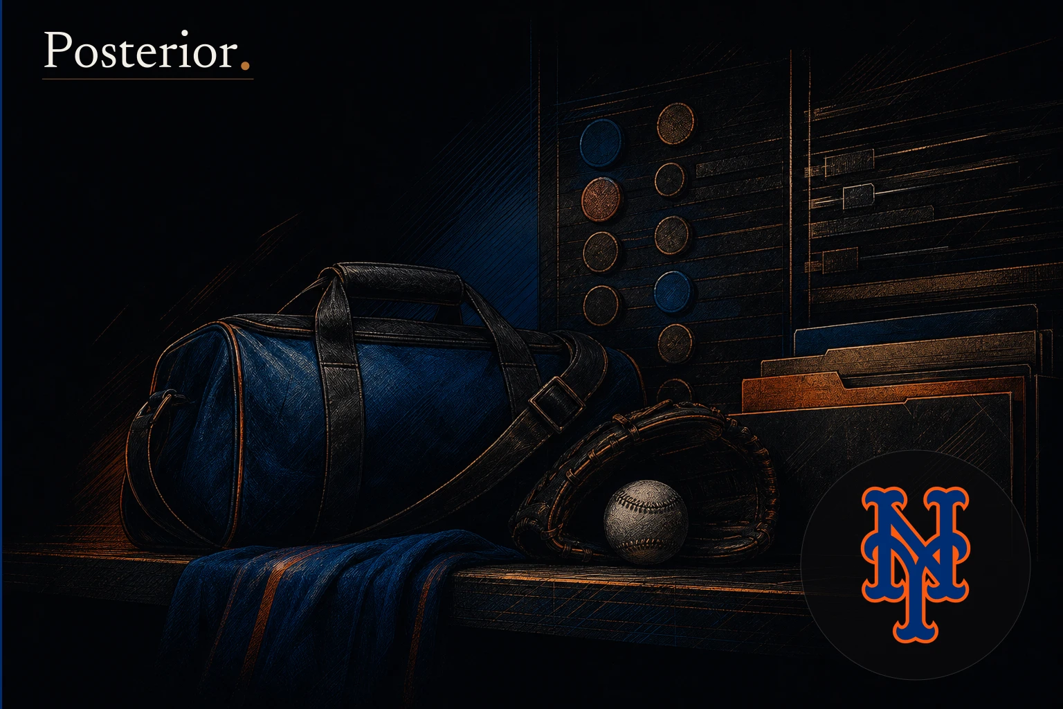 Posterior generated visual for New York Mets: Mets promote RHP Dan Hammer for MLB debut vs. Royals