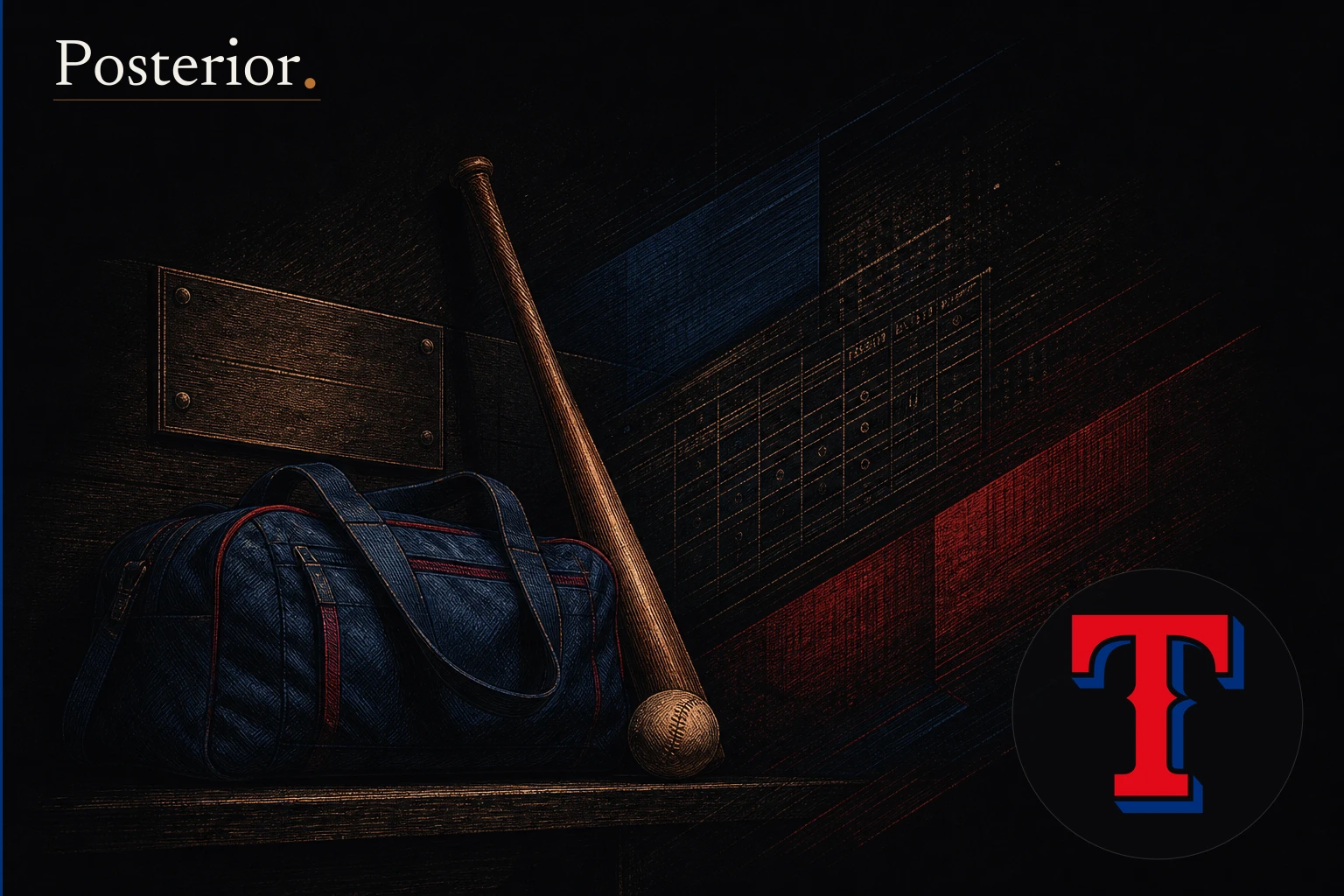 Posterior generated visual for Texas Rangers: Langford returns from IL, delivers walk-off for Rangers